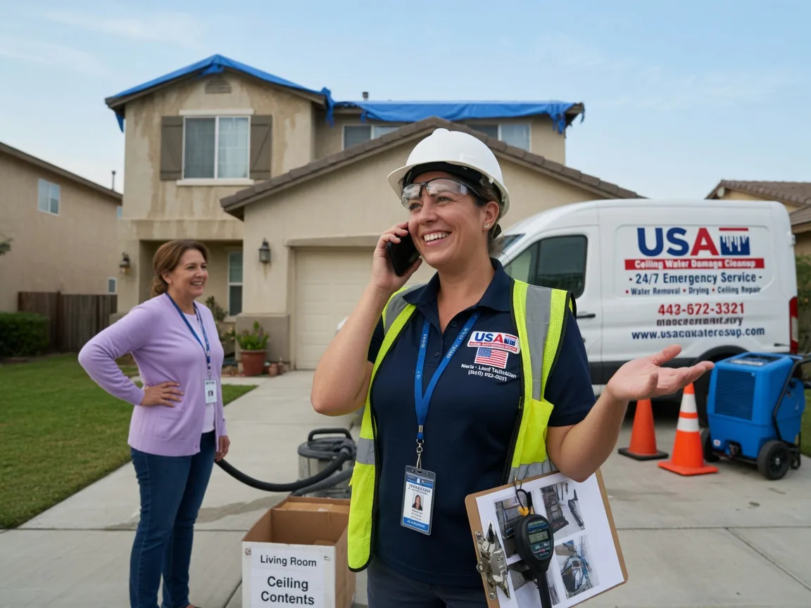 Ceiling Water Damage Restoration Gary, TX FAQs