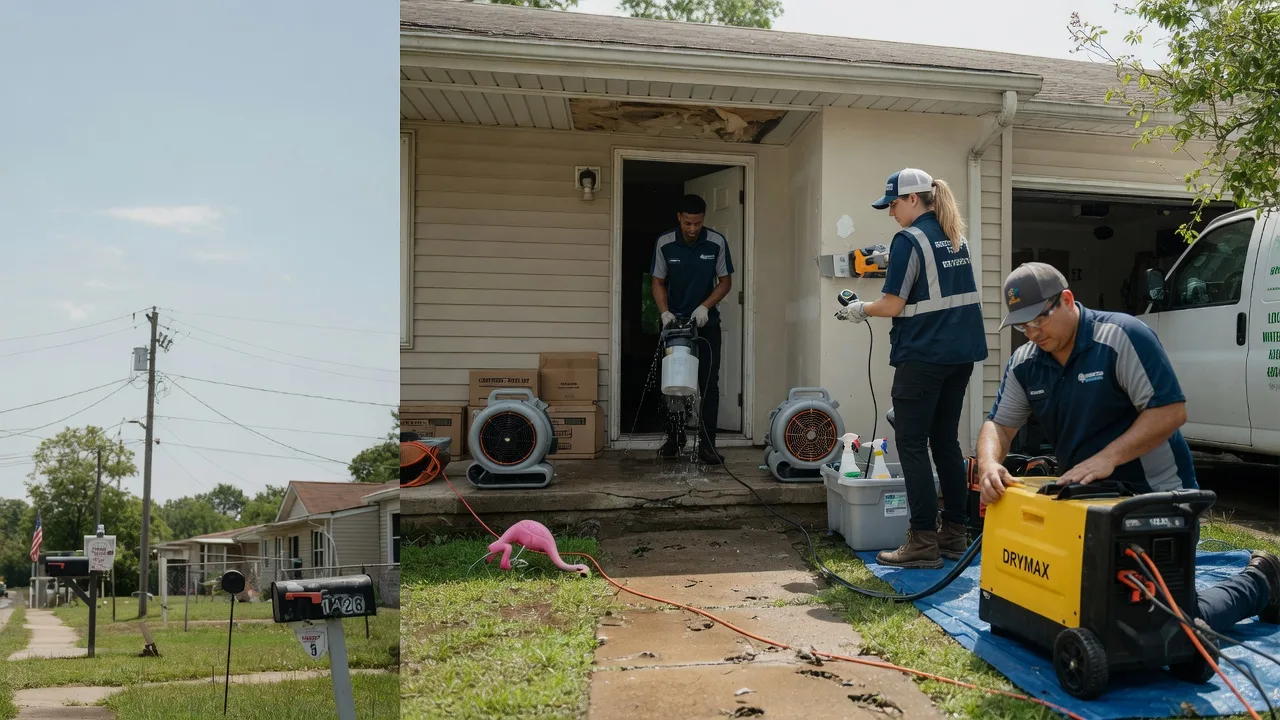 Storm Damage Water Removal in Gary, TX near me